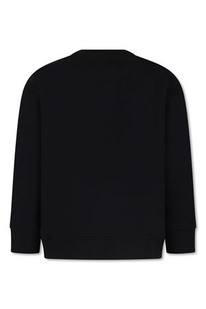 black cotton sweatshirt STELLA McCARTNEY KIDS | TV4P50Z0453930